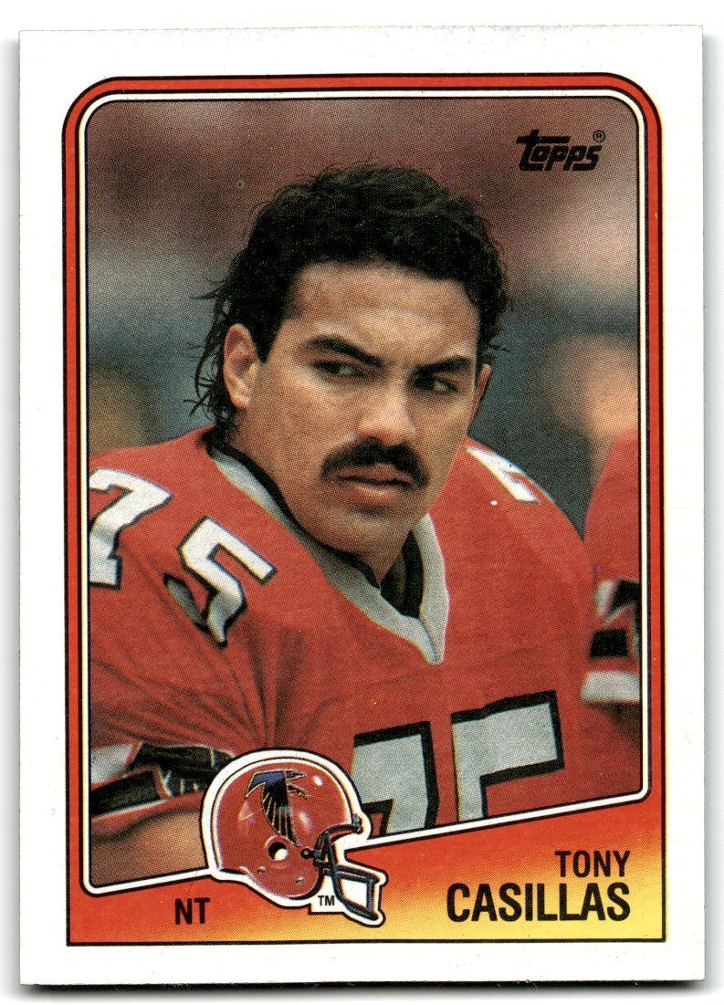 1988 Topps Tony Casillas Football Cards #391