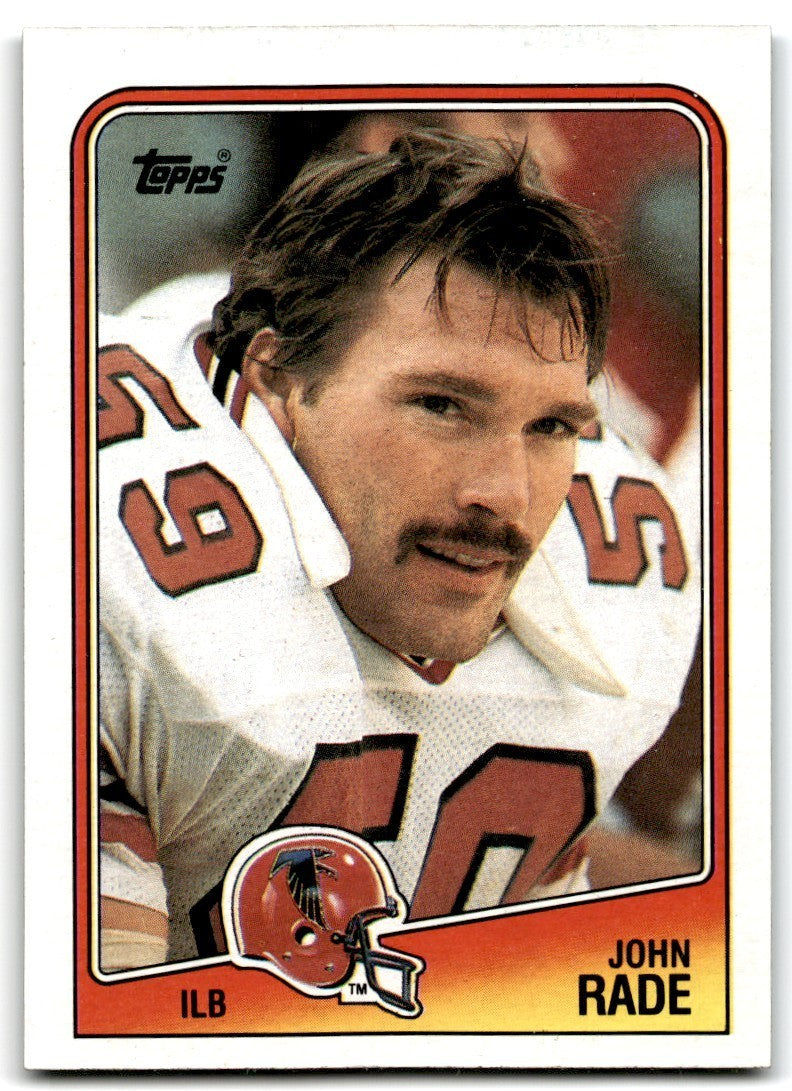 1988 Topps John Rade Football Cards #393