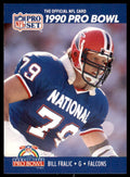 1990 Pro Set Bill Fralic Atlanta Falcons #389