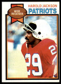 1979 TOPPS.. HAROLD JACKSON . NEW ENGLAND PATRIOTS #321