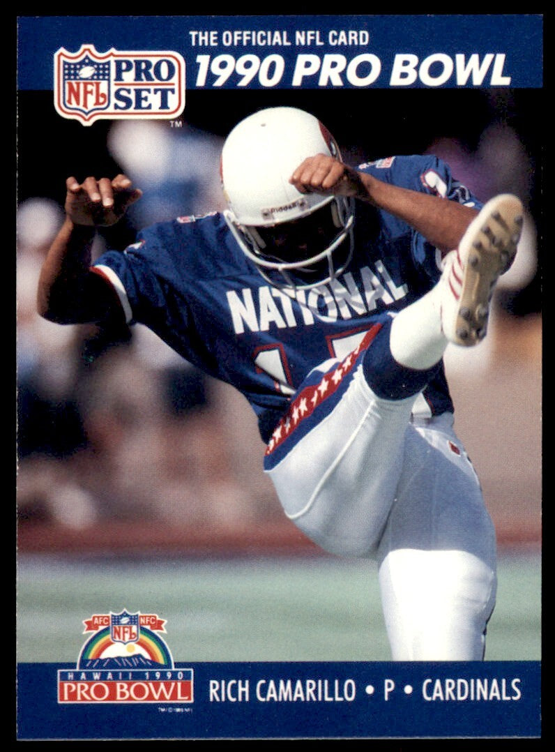 1990 Pro Set Rich Camarillo Phoenix Cardinals #383