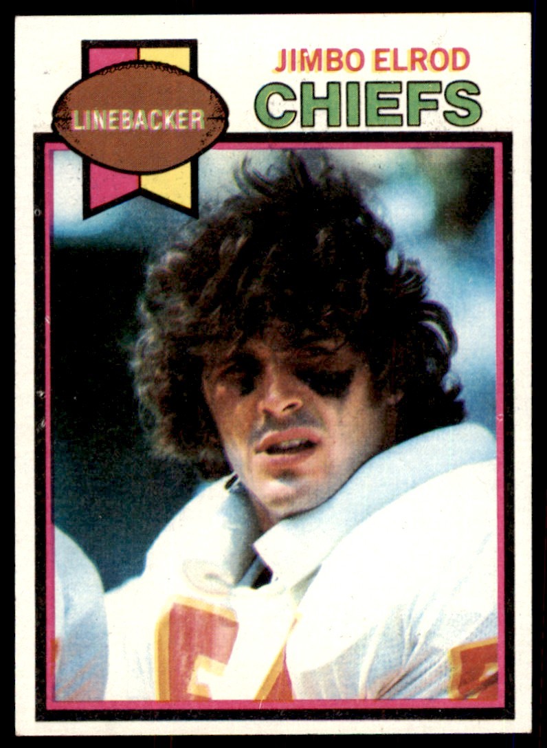 1979 TOPPS.. JIMBO ELROD . KANSAS CITY CHIEFS #508