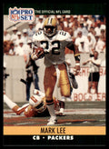 1990 Pro Set Mark Lee Green Bay Packers #503