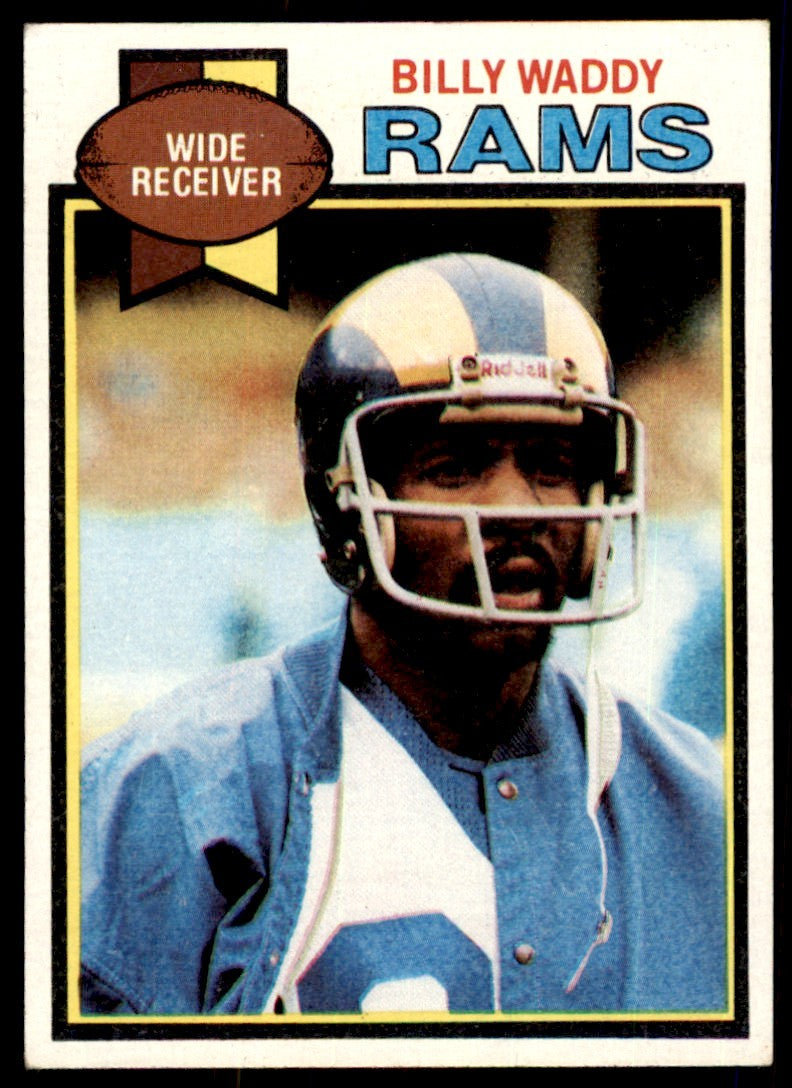 1979 TOPPS: BILLY WADDY . LOS ANGELES RAMS #498