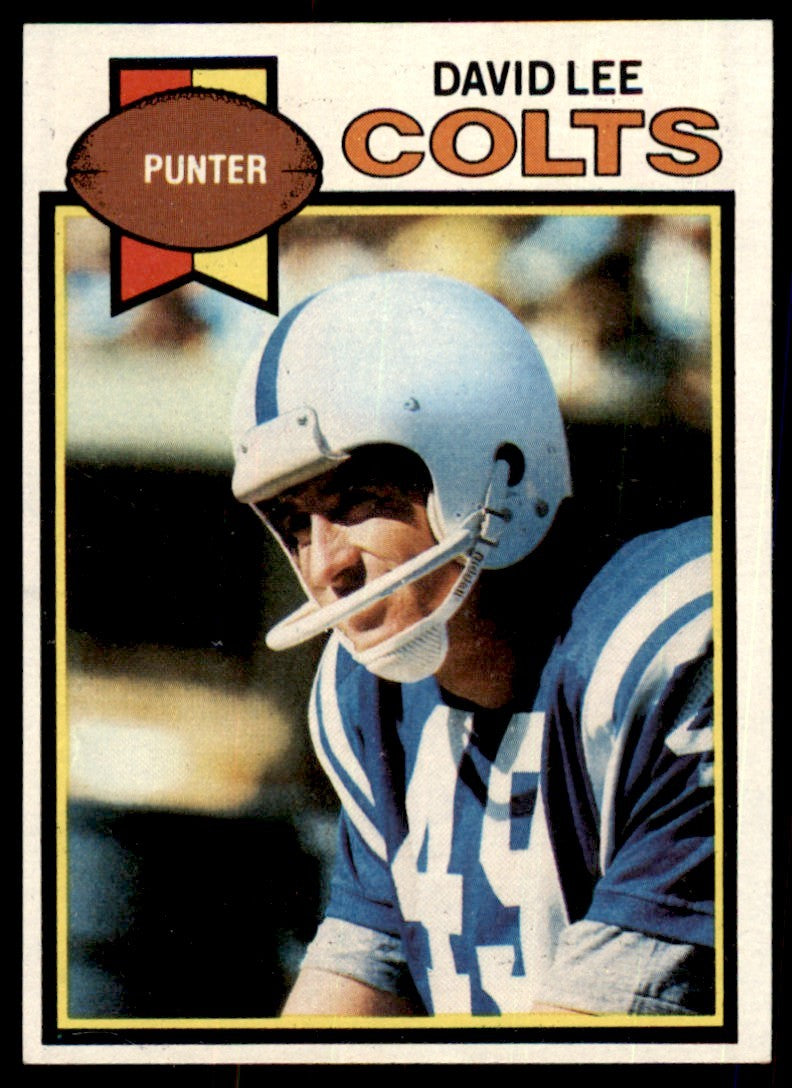 1979 TOPPS: DAVID LEE . BALTIMORE COLTS #89