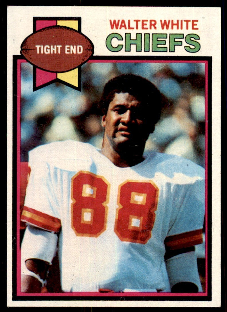 1979 TOPPS, WALTER WHITE . KANSAS CITY CHIEFS. #66