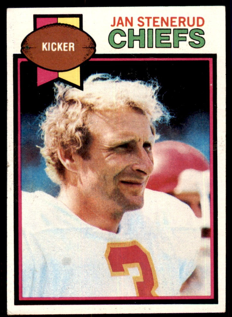 1979 TOPPS, JAN STENERUD . KANSAS CITY CHIEFS #142