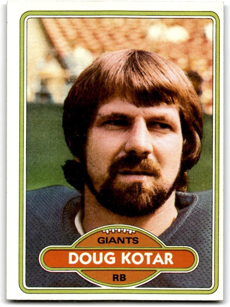 1980 Topps Doug Kotar Football Cards #34