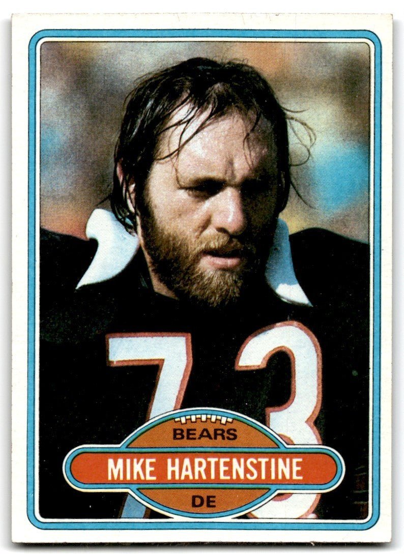 1980 Topps Mike Hartenstine Football Cards #41