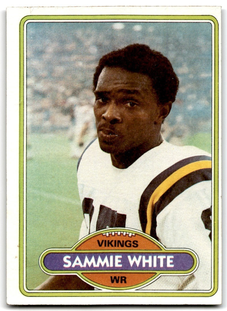 1980 Topps Sammie White Football Cards #42