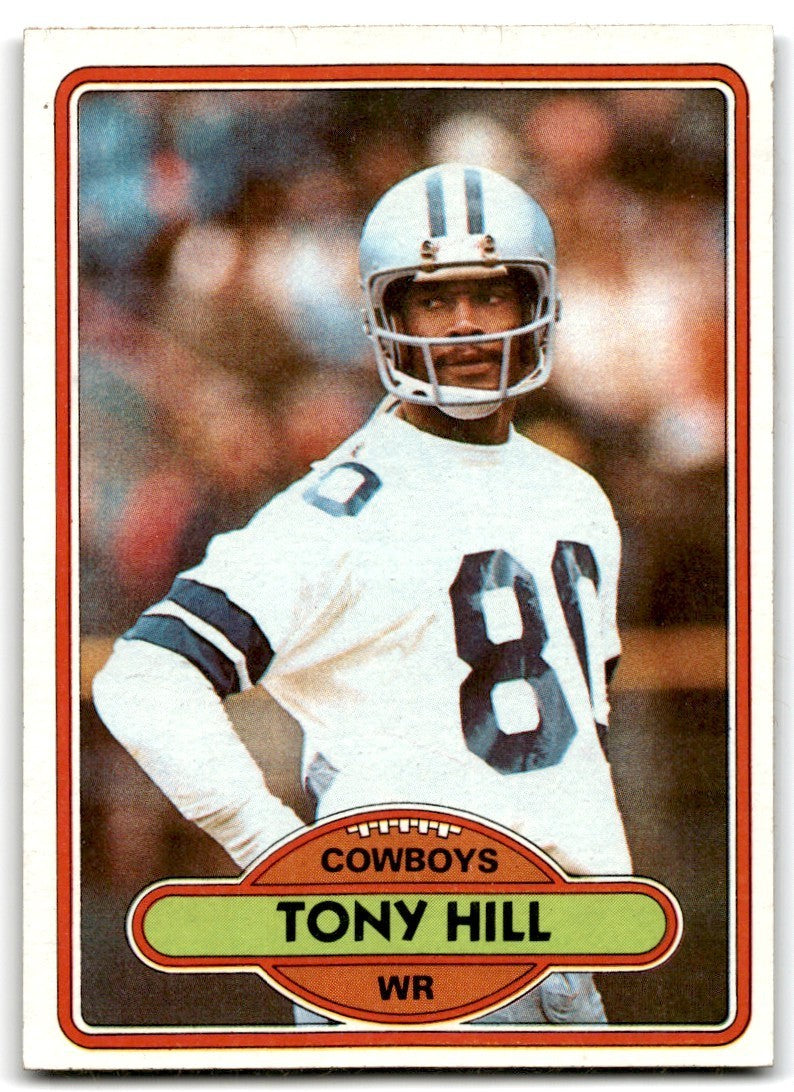 1980 Topps Tony Hill Football Cards #53