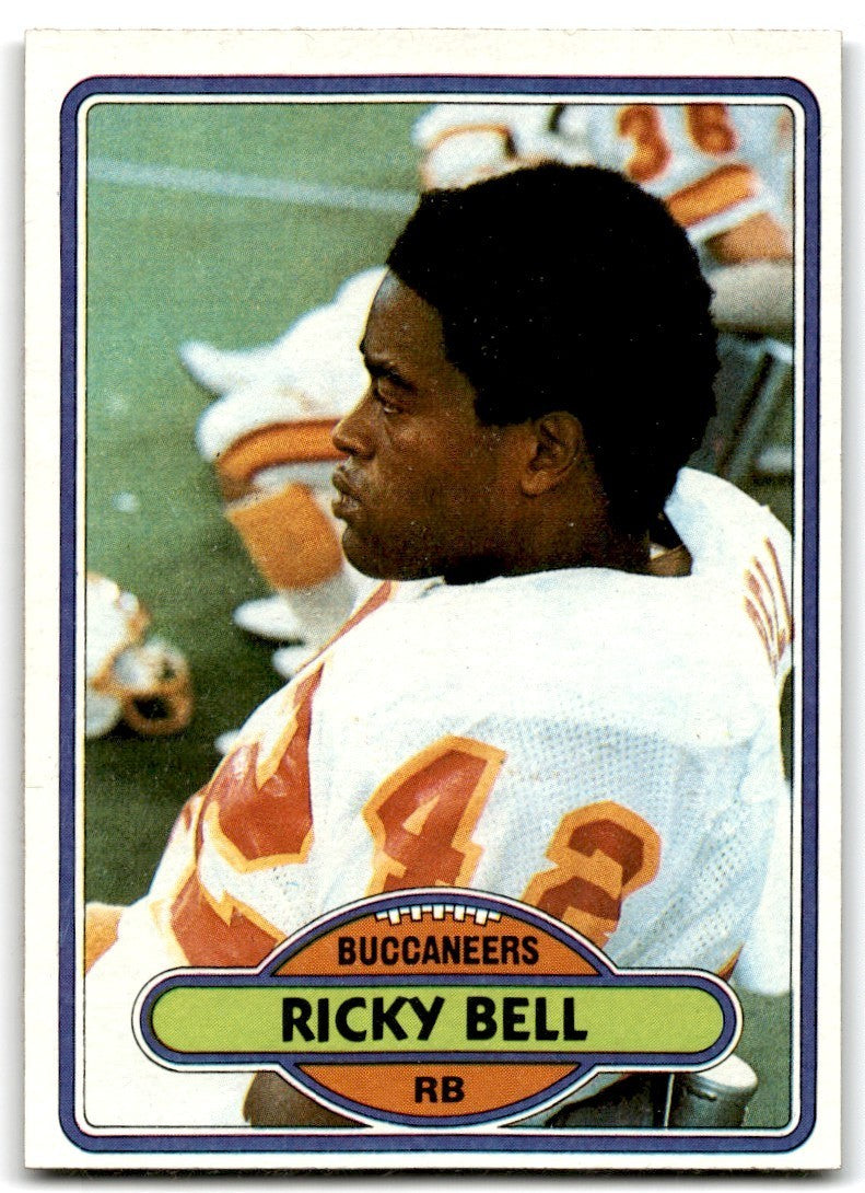 1980 Topps Ricky Bell Football Cards #81