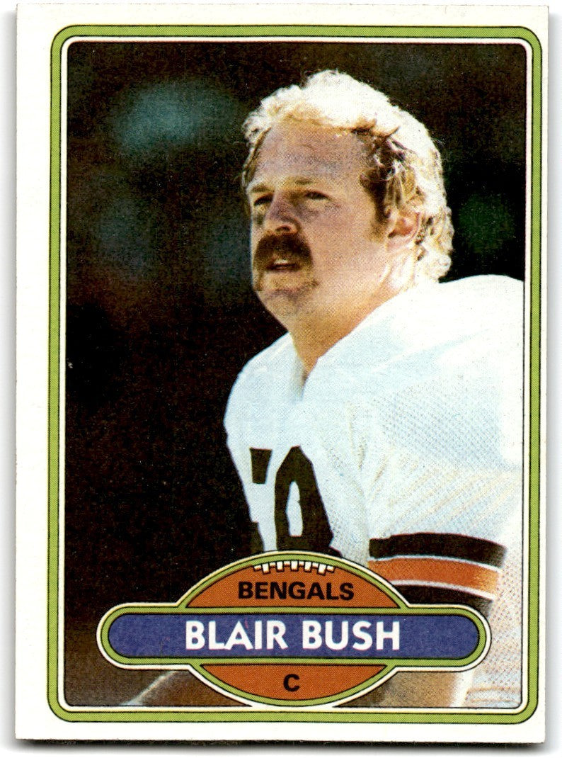 1980 Topps Blair Bush Football Cards #86