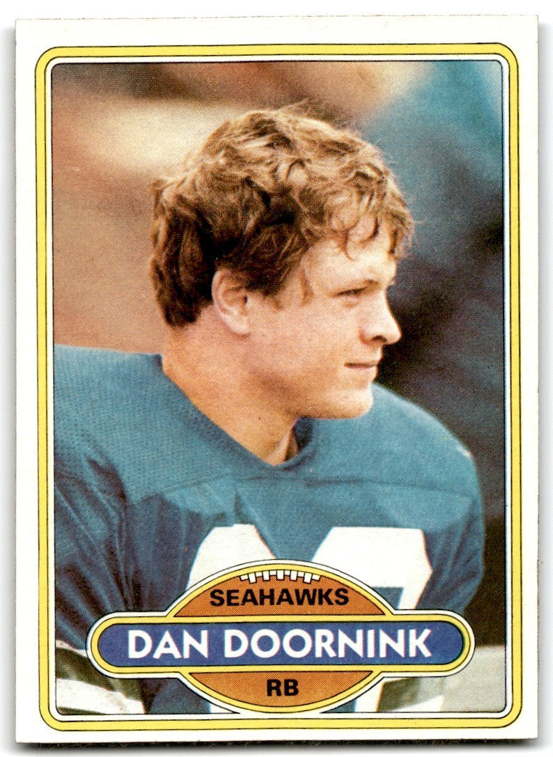 1980 Topps Dan Doornink Football Cards #257