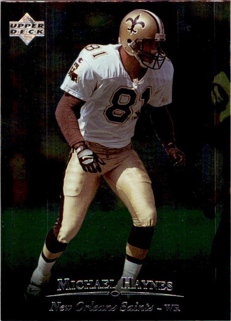 1996 Upper Deck Michael Haynes . New Orleans Saints #109