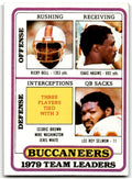 1980 Topps Ricky Bell/Isaac Hagins/Lee Roy Selmon Football Cards #282