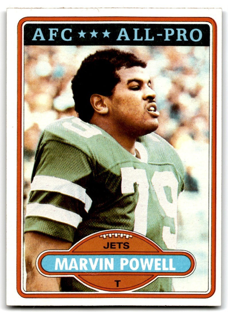 1980 Topps Marvin Powell Football Cards #285