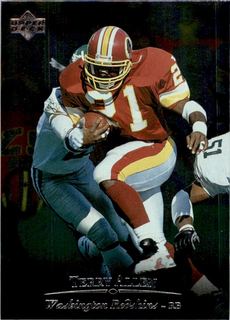 1996 Upper Deck Terry Allen . Washington Redskins #90