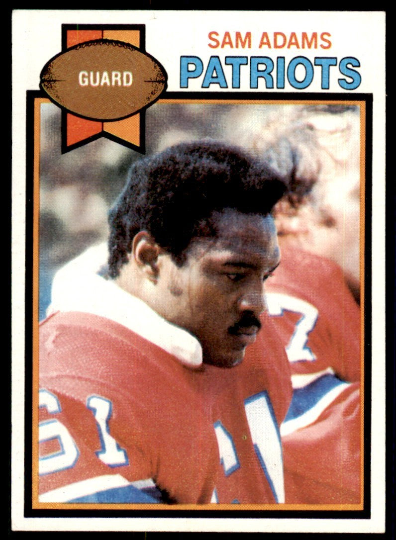 1979 TOPPS  . SAM ADAMS. . NEW ENGLAND PATRIOTS #461