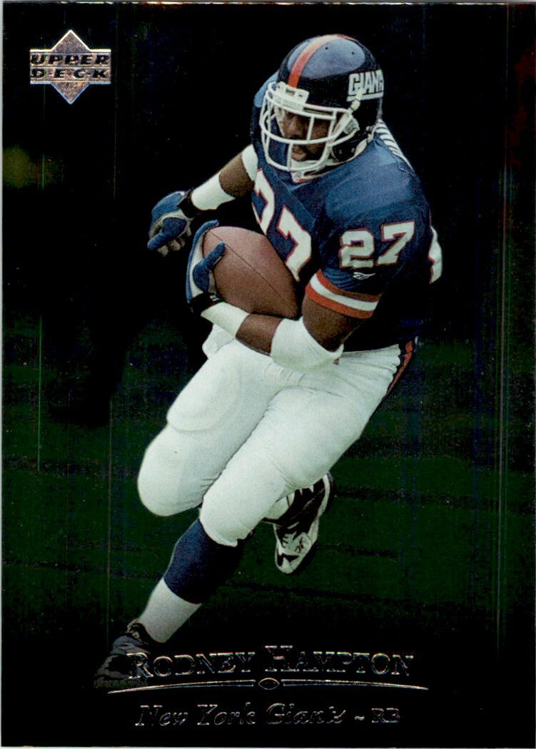 1996 Upper Deck Rodney Hampton . New York Giants #170