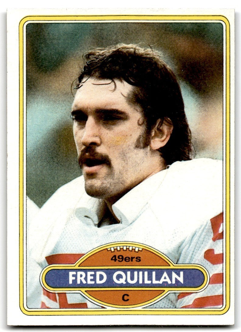 1980 Topps Fred Quillan Football Cards #223