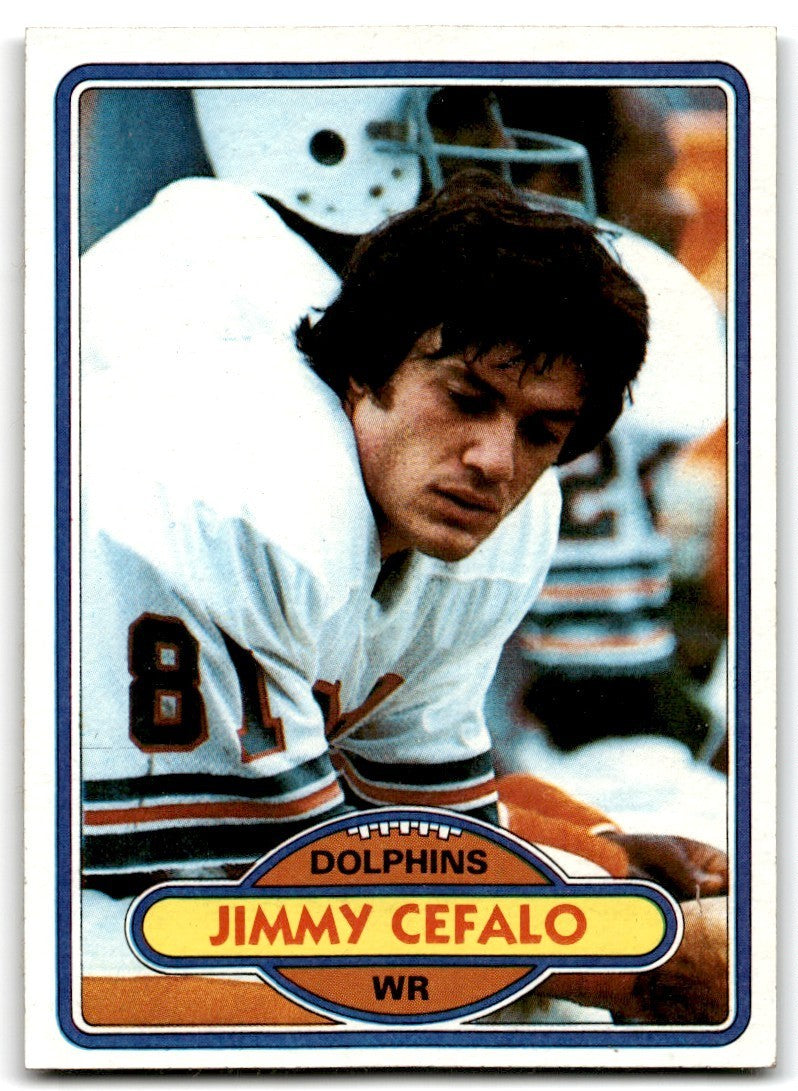 1980 Topps Jimmy Cefalo Football Cards #158