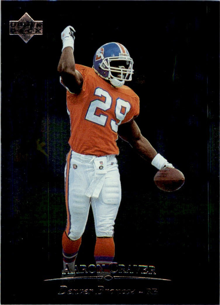1996 Upper Deck Aaron Craver . Denver Broncos #129
