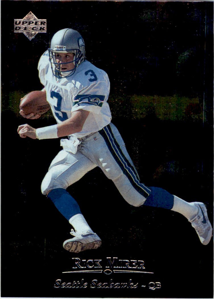 1996 Upper Deck Rick Mirer . Seattle Seahawks #57