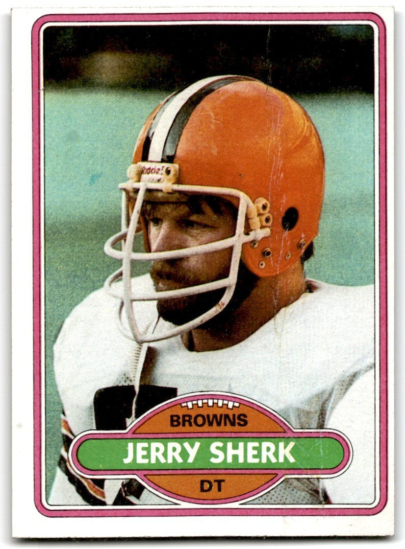 1980 Topps Jerry Sherk Football Cards #325