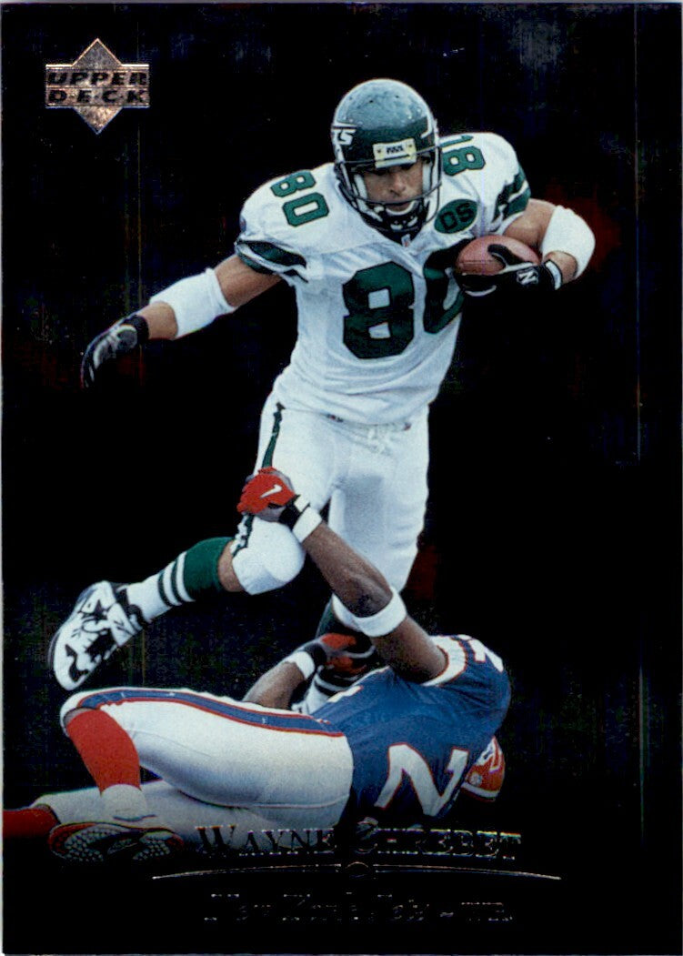 1996 Upper Deck Wayne Chrebet . New York Jets #51