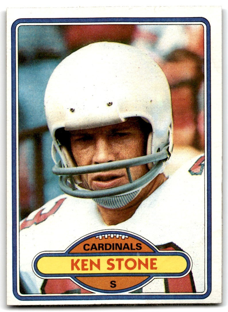1980 Topps Ken Stone Football Cards #339
