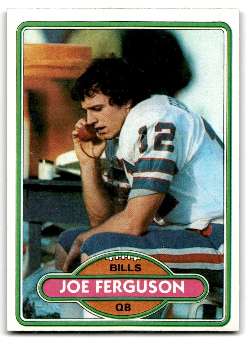 1980 Topps Joe Ferguson Football Cards #348