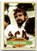 1980 Topps Ron Saul Football Cards #351