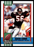 1990 TOPPS TRADED DARION CONNER ROOKIE . ATLANTA FALCONS #122T