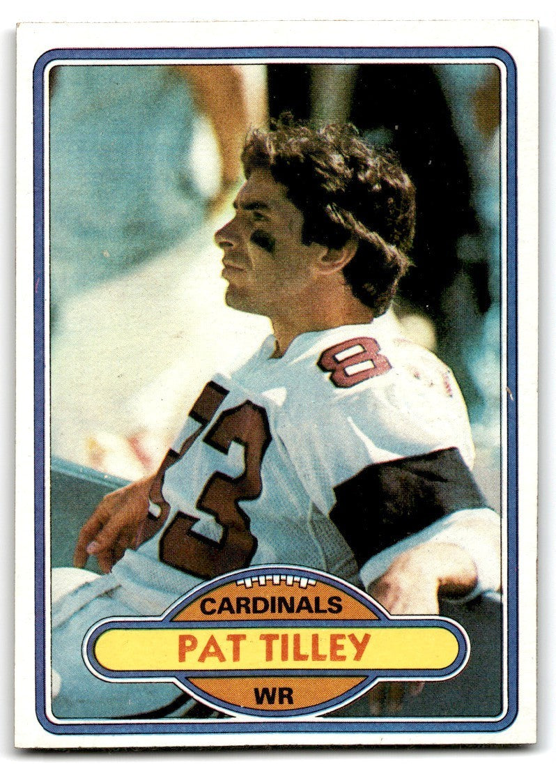 1980 Topps Pat Tilley Football Cards #389