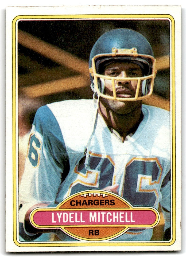 1980 Topps Lydell Mitchell Football Cards #460