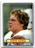 1980 Topps Steve Towle Football Cards #461