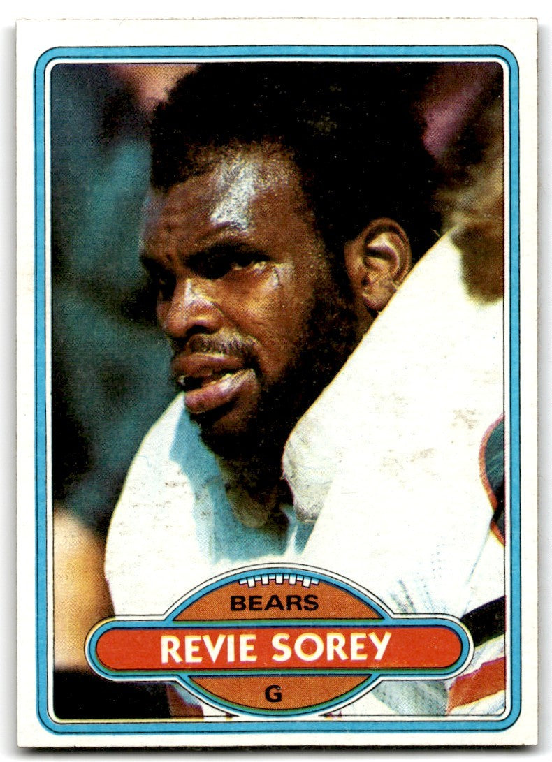 1980 Topps Revie Sorey Football Cards #462