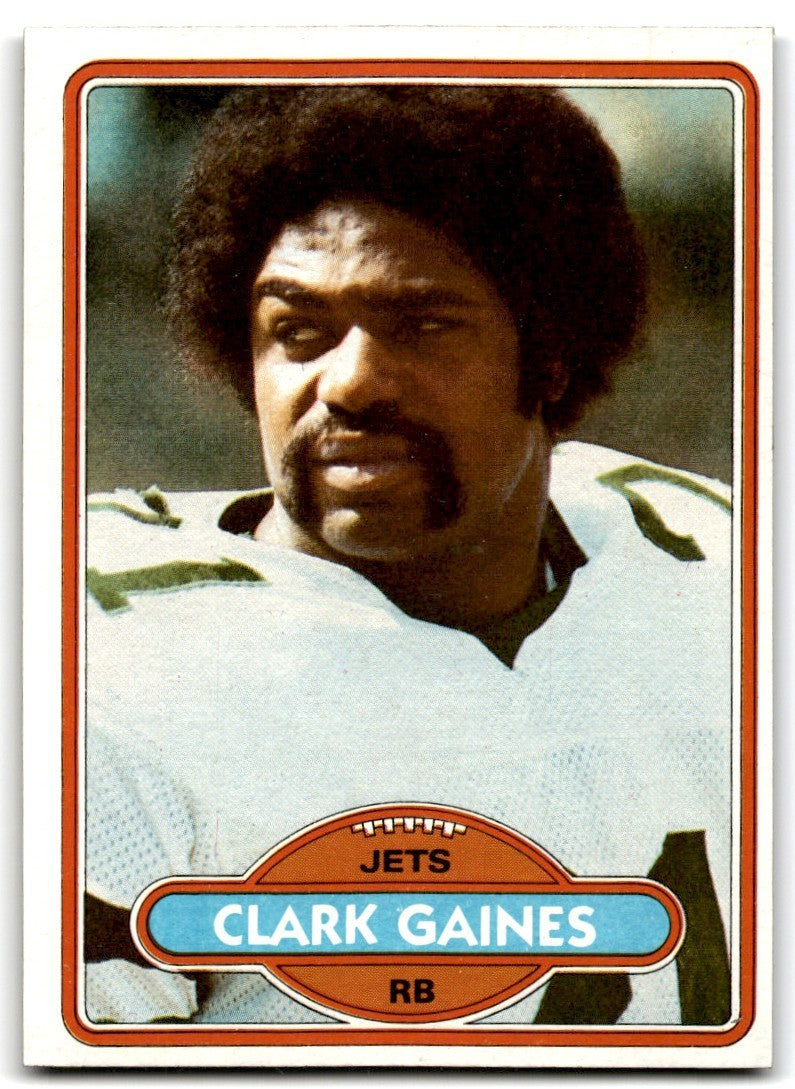 1980 Topps Clark Gaines Football Cards #464