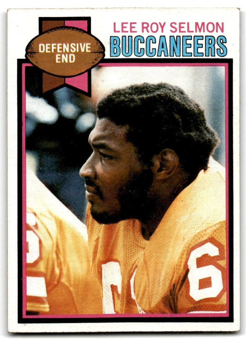1979 Topps Football Card Lee Roy Selmon Tampa Bay Buccaneers #123
