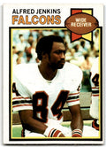 1979 Topps Football Card Alfred Jenkins Atlanta Falcons #127