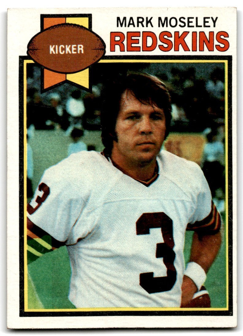 1979 Topps Football Card Mark Moseley Washington Redskins #133
