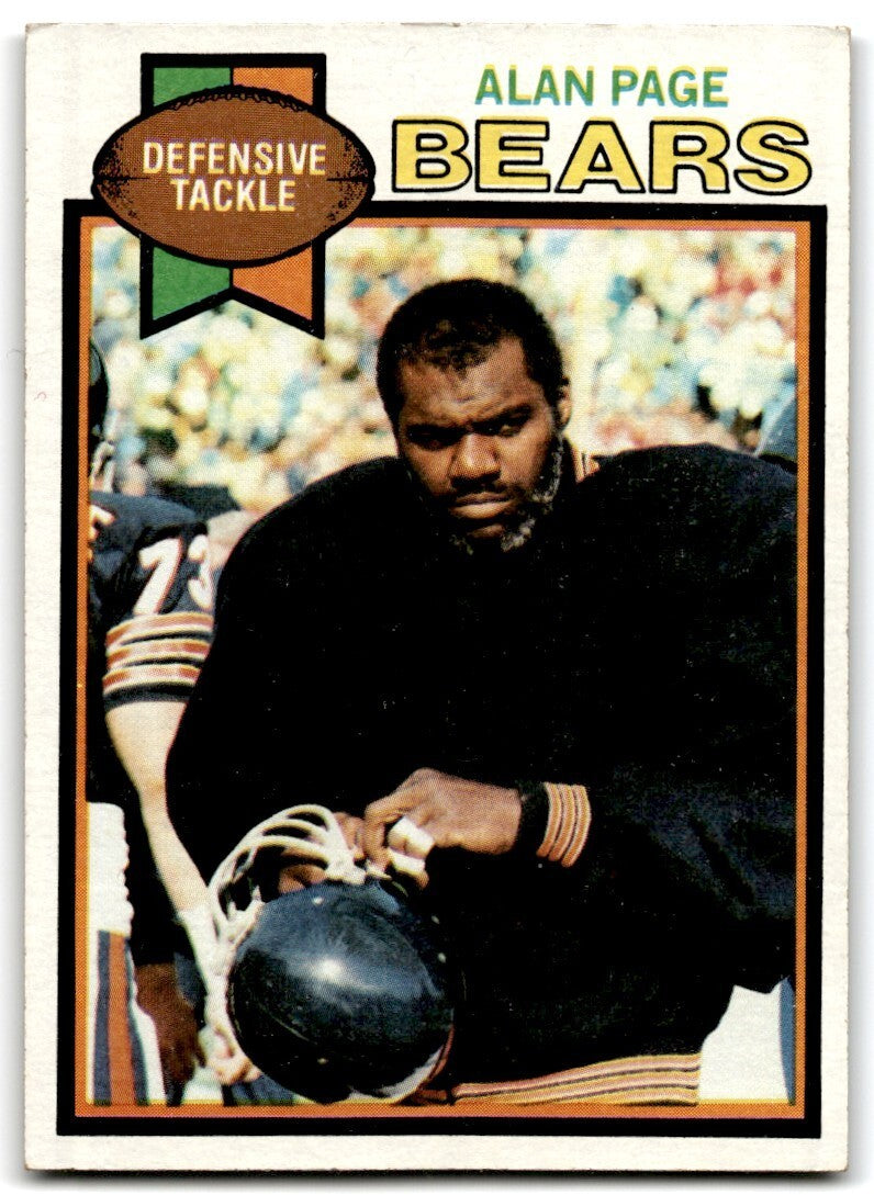 1979 Topps Football Card Alan Page Chicago Bears #15