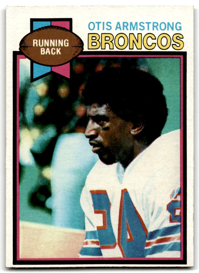 1979 Topps Football Card Otis Armstrong Denver Broncos #144