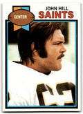 1979 Topps Football Card John Hill New Orleans Saints #43