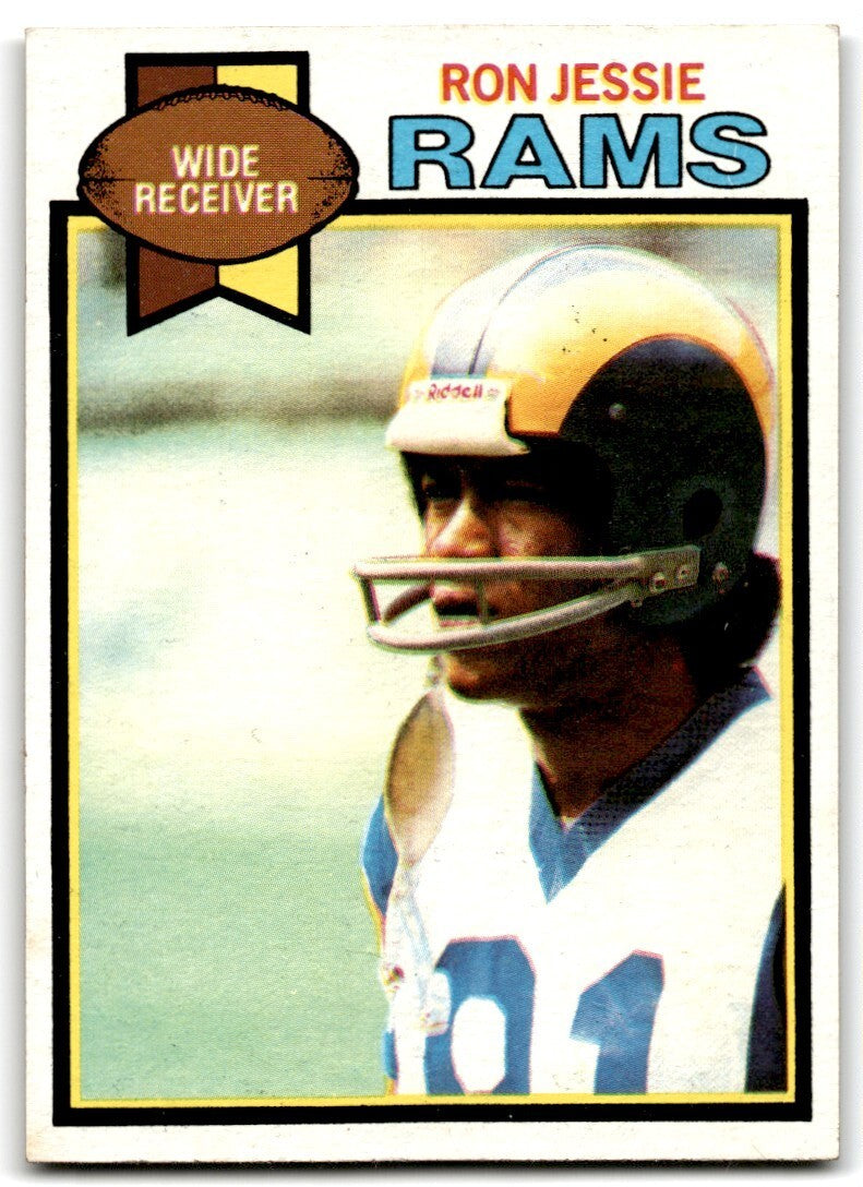 1979 Topps Football Card Ron Jessie Los Angeles Rams #45
