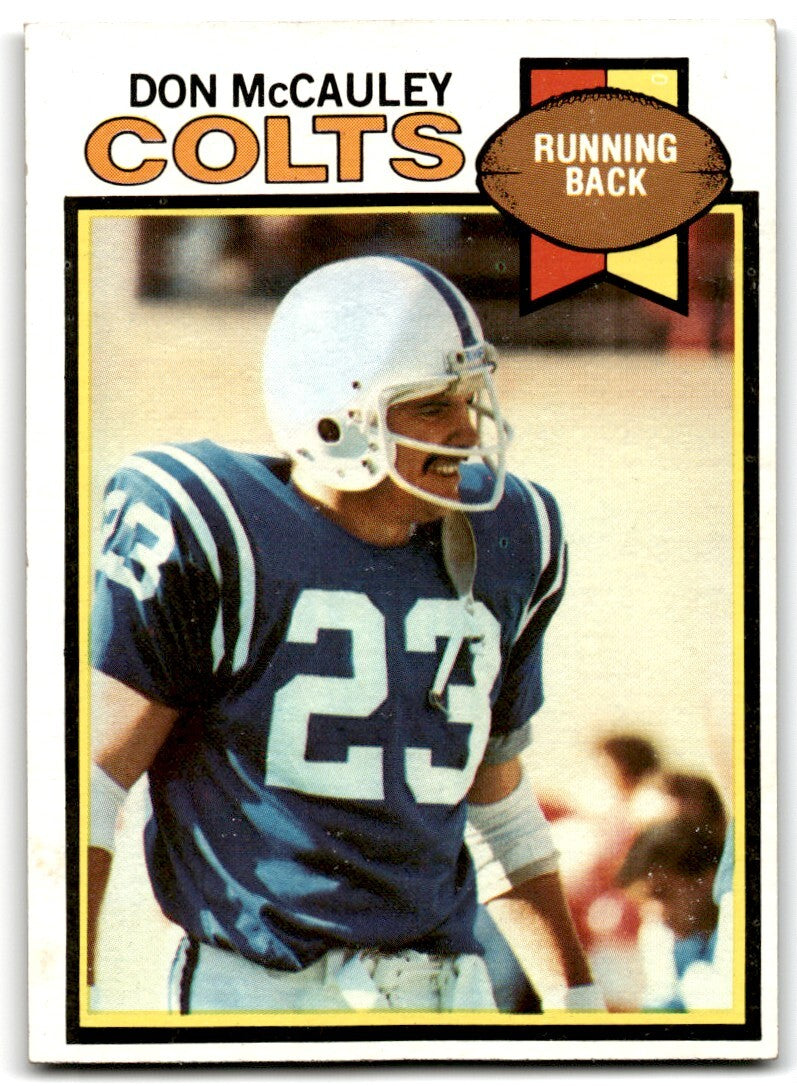 1979 Topps Football Card Don McCauley Baltimore Colts #49