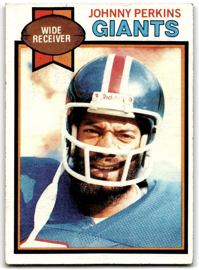 1979 Topps Football Card Johnny Perkins New York Giants #7