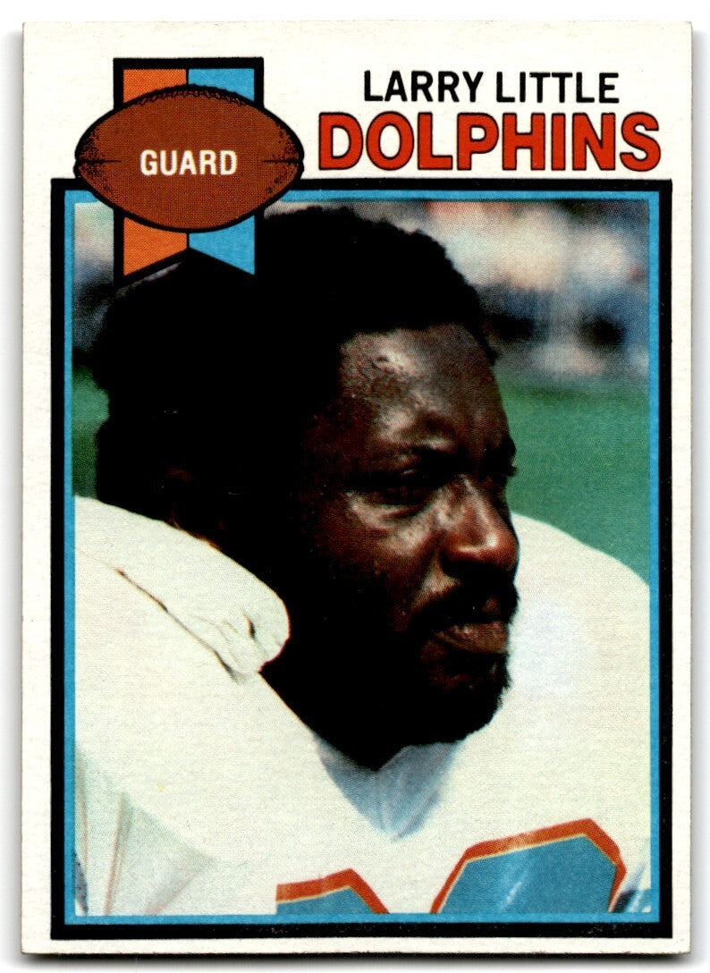 1979 Topps Football Card Larry Little Miami Dolphins #60