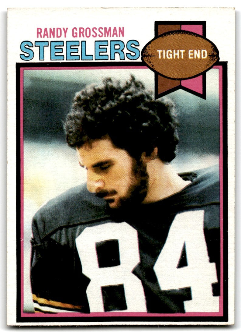1979 Topps Football Card Randy Grossman Pittsburgh Steelers #391